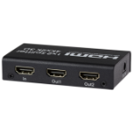 MPS Maplin HDMI Splitter Hub 1Port In 2 Ports Out Ultra HD 4K/30fs 10.2Gps