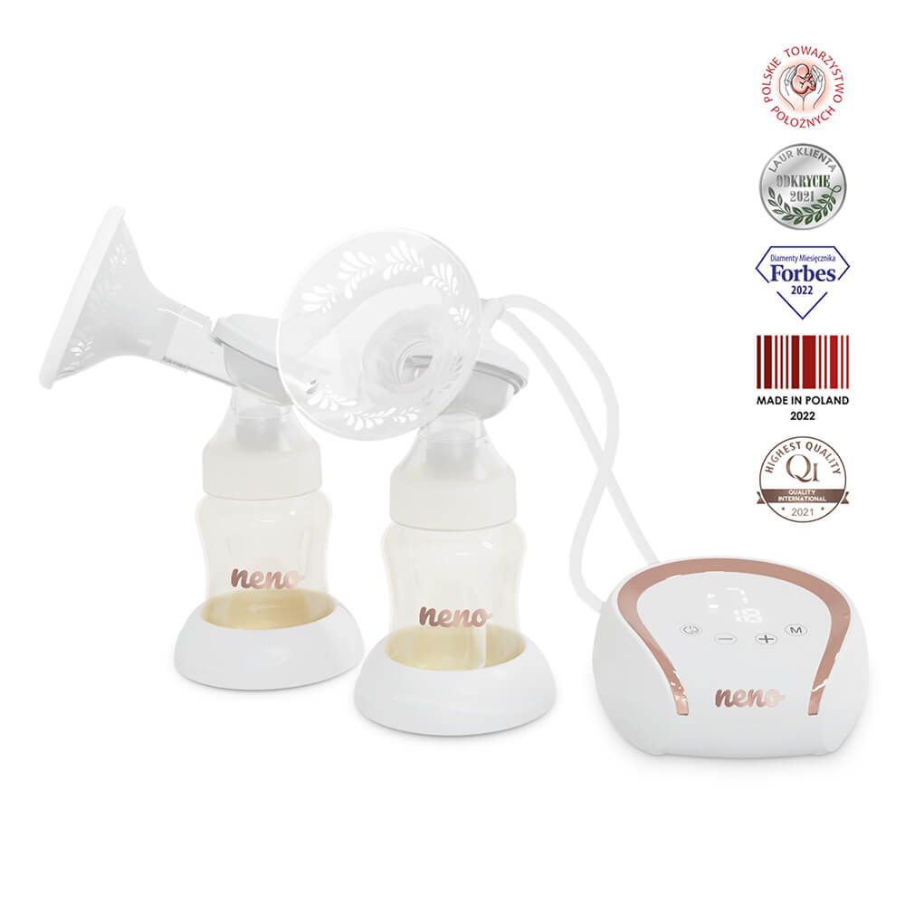 NENO Breastpump Electric Bianco Set