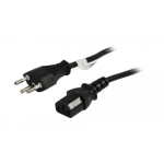 Synergy 21 S215444 power cable Black 2 m Power plug type J C13 coupler