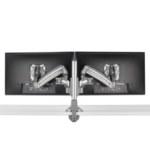 Chief KX Low-Profile Dual Monitor Arm 81,3 cm (32") Bureau Zilver