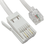 Cables Direct 10m Two Wire RJ11(M) - BT (M)