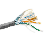 ACT CAT5E F/UTP LSZH soepel patch grijs 500 m