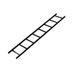 Middle Atlantic Products CLB-6 cable trunking system 71" (1.8 m) Steel