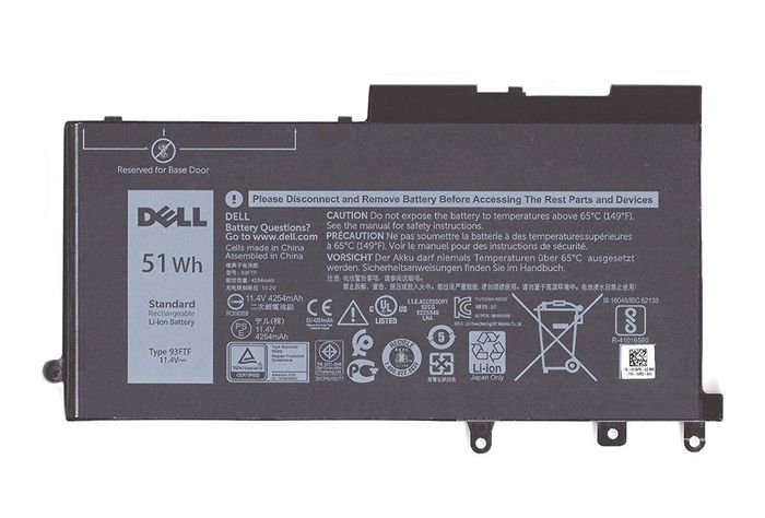 Image of DELL DJWGP notebook spare part Battery