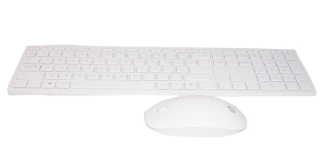 Image of HP 928512-051 keyboard RF Wireless AZERTY French White