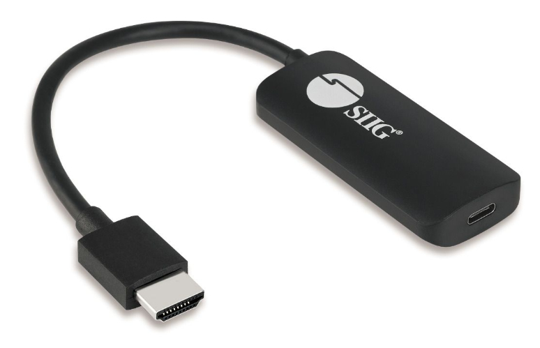CB-H21711-S1 SIIG HDMI to USB C Port Adapter