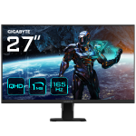 GIGABYTE GS27Q 27" QHD Gaming Monitor - 2560 x 1440, 165Hz, 1ms, 300 cd/m², FreeSync Premium, HDR Ready, HDMI 2.0, DisplayPort 1.4