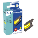 Pelikan 316335/B48 Ink cartridge yellow high-capacity, 1.2K pages 14ml (replaces Brother LC1280XLY) for Brother MFC-J 6510