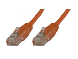 Image of Microconnect 3.0m Cat6 RJ-45 networking cable Orange 3 m U/UTP (UTP)