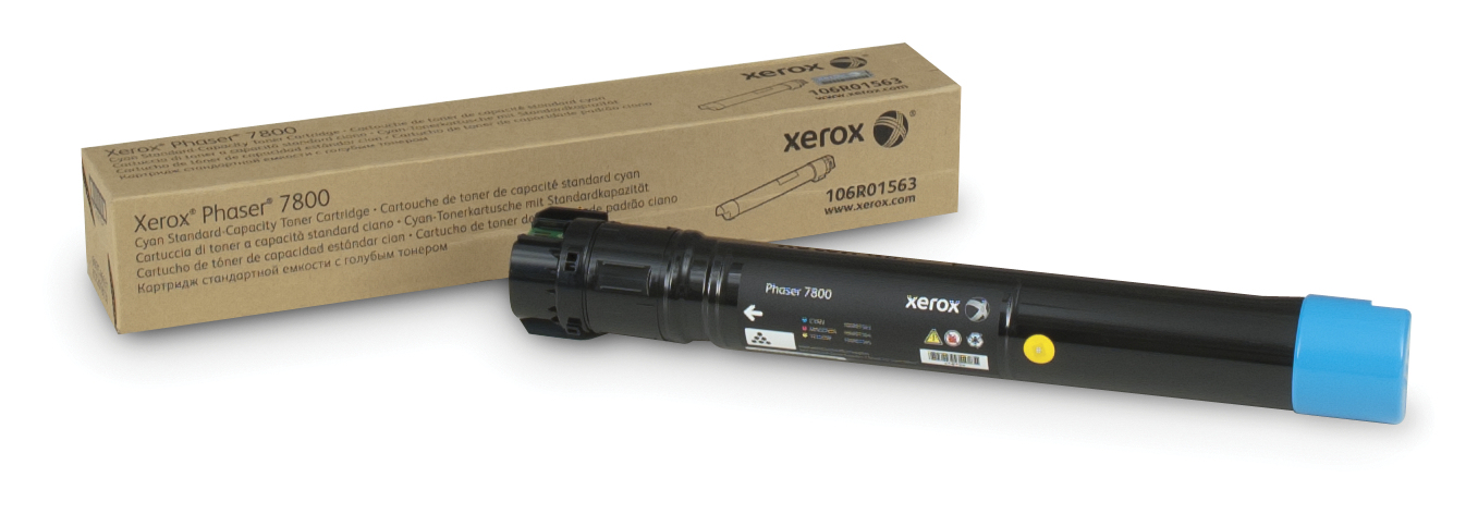 Image of Xerox 106R01563 Toner cyan, 6K pages for Xerox Phaser 7800