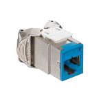 Leviton 61SJK-RL6 wire connector RJ-45 Blue