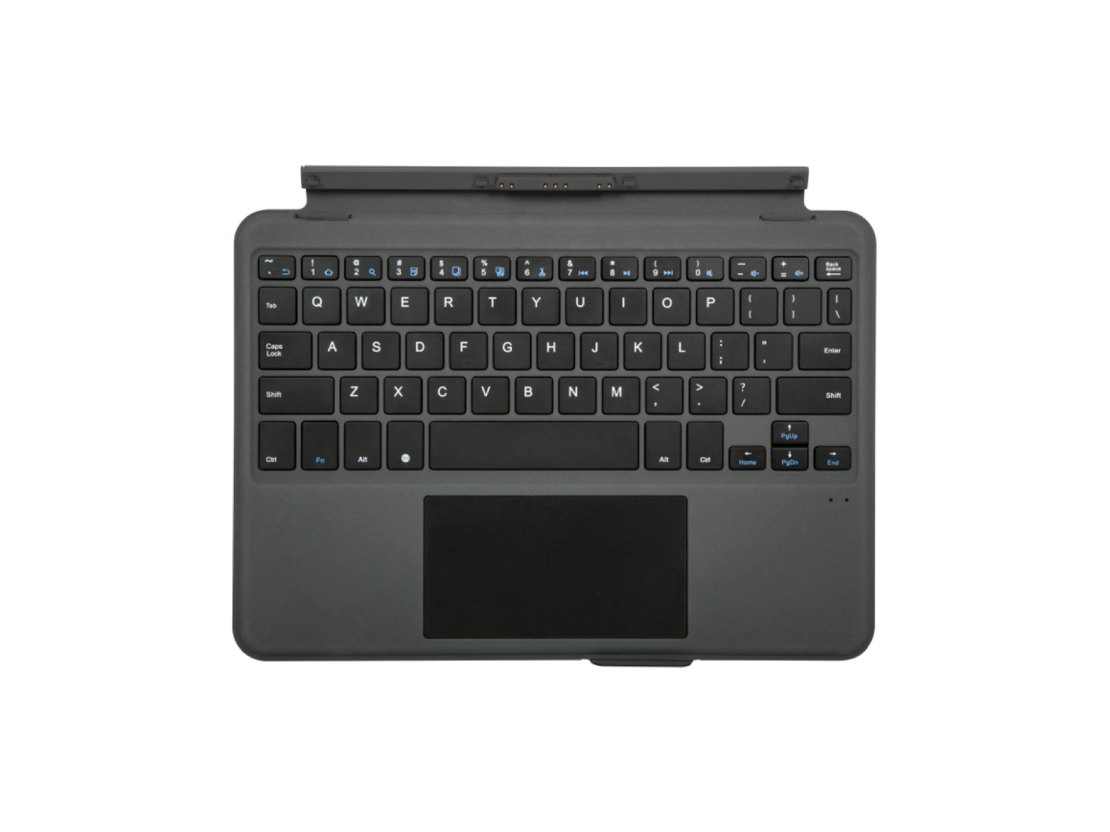 Samsung GP-JKT636TGBBW mobile device keyboard Black QWERTY US English