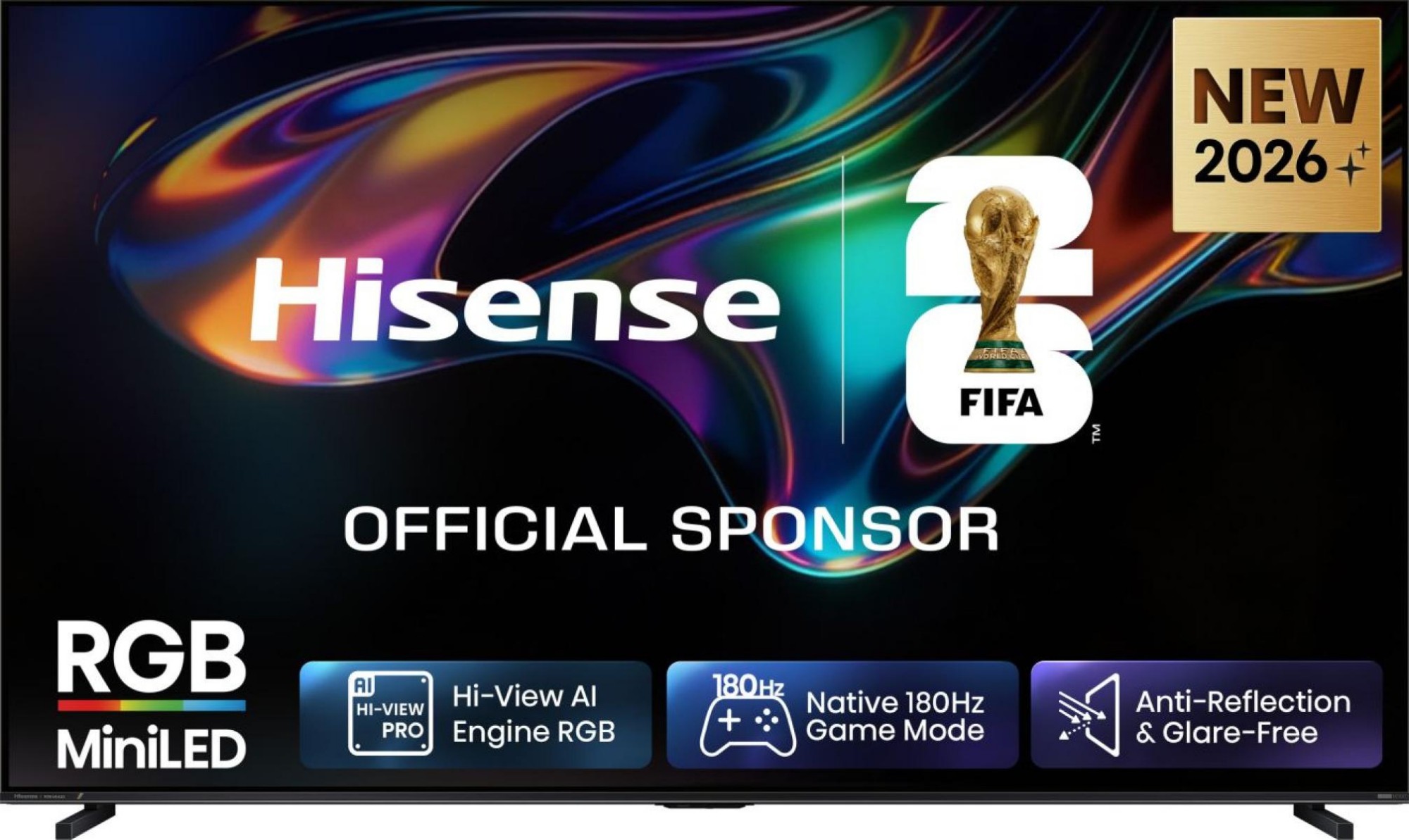 Hisense 100UR8STUK TV 2.54 m (100") 4K Ultra HD Smart TV Wi-Fi Bl