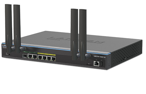 Lancom Systems 1900EF-5G kabelansluten router Gigabit Ethernet Svart