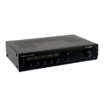 Bosch PLE-1ME240-EU audio amplifier 1.0 channels Charcoal