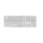 CHERRY KC 1000 Corded Keyboard,Pale Grey, USB (QWERTY - UK)