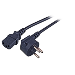 EFB Elektronik EK491.1,8V2 electriciteitssnoer Zwart 1,8 m Netstekker type H IEC C13