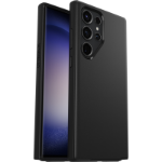 OtterBox Symmetry Case for Galaxy S23 Ultra , Shockproof, Drop proof, Protective Thin Case, 3x Tested to Military Standard, Antimicrobial Protection, Black, No retail packaging