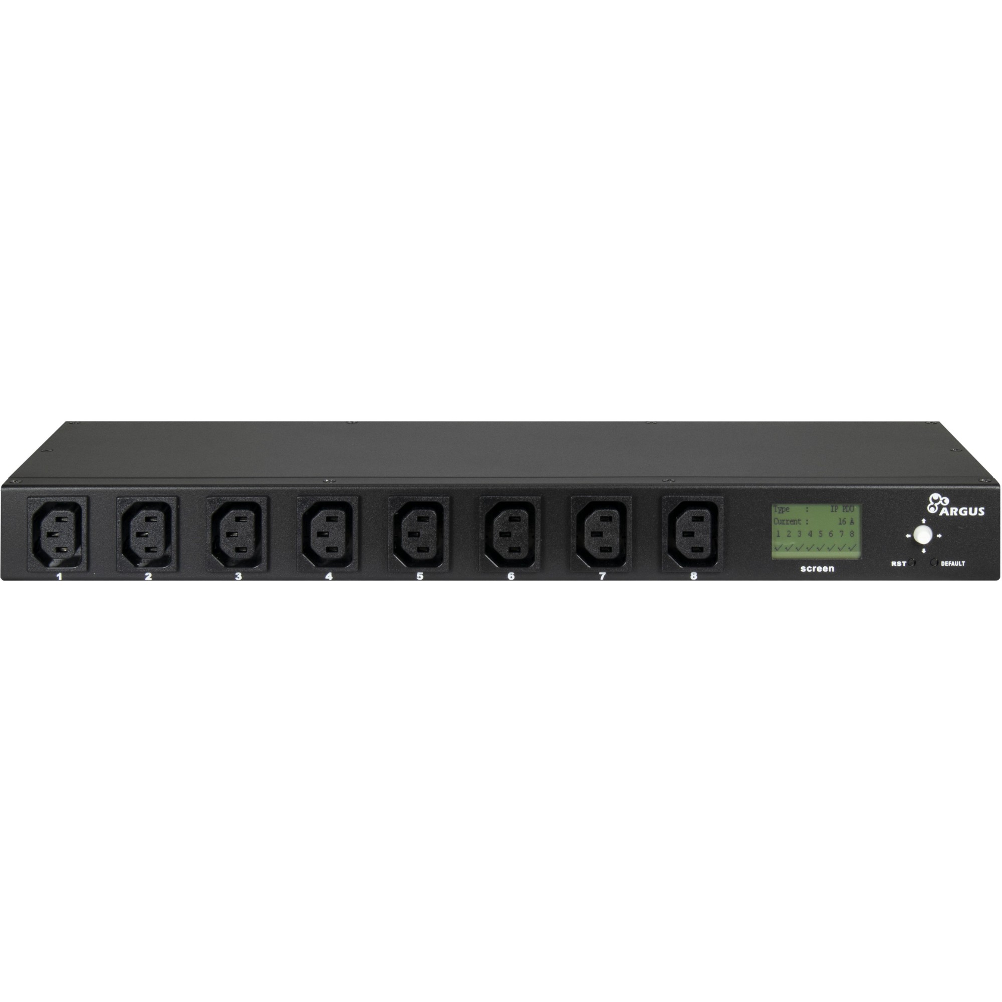 Inter-Tech PDU SA-0816 power distribution unit (PDU) 8 AC outlet(s) Black
