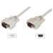 FDL 2M DB9 STRIAGHT THROUGH SERIAL CABLE - PLUG TO SOCKET