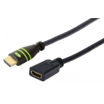 Techly ICOC-HDMI-4-EXT075 HDMI cable 7.5 m HDMI Type A (Standard) Black