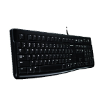 Logitech K120 keyboard USB QWERTY UK English Black