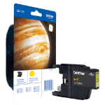 Brother LC-1240Y Ink cartridge yellow, 600 pages ISO/IEC 24711 for Brother DCP-J 525/MFC-J 6510
