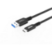 Microconnect USB3.2AC1 USB cable USB 3.2 Gen 2 (3.1 Gen 2) 1 m USB C USB A Black