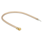 DeLOCK 0.1m MHF U.FL/RG178 coaxial cable Transparent