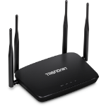 Trendnet TEW-831DR wireless router Fast Ethernet Dual-band (2.4 GHz / 5 GHz) Black