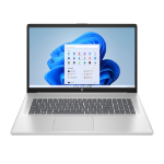 HP Laptop 17-cn3007na Intel Core i3 N-series i3-N305 43.9 cm (17.3") Full HD 8 GB DDR4-SDRAM 512 GB SSD Wi-Fi 6 (802.11ax) Windows 11 Home Silver