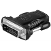 Microconnect HDM19F24 cable gender changer HDMI 19 DVI 24+1 Black