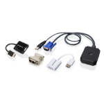 iogear GUC211VKIT KVM cable Black