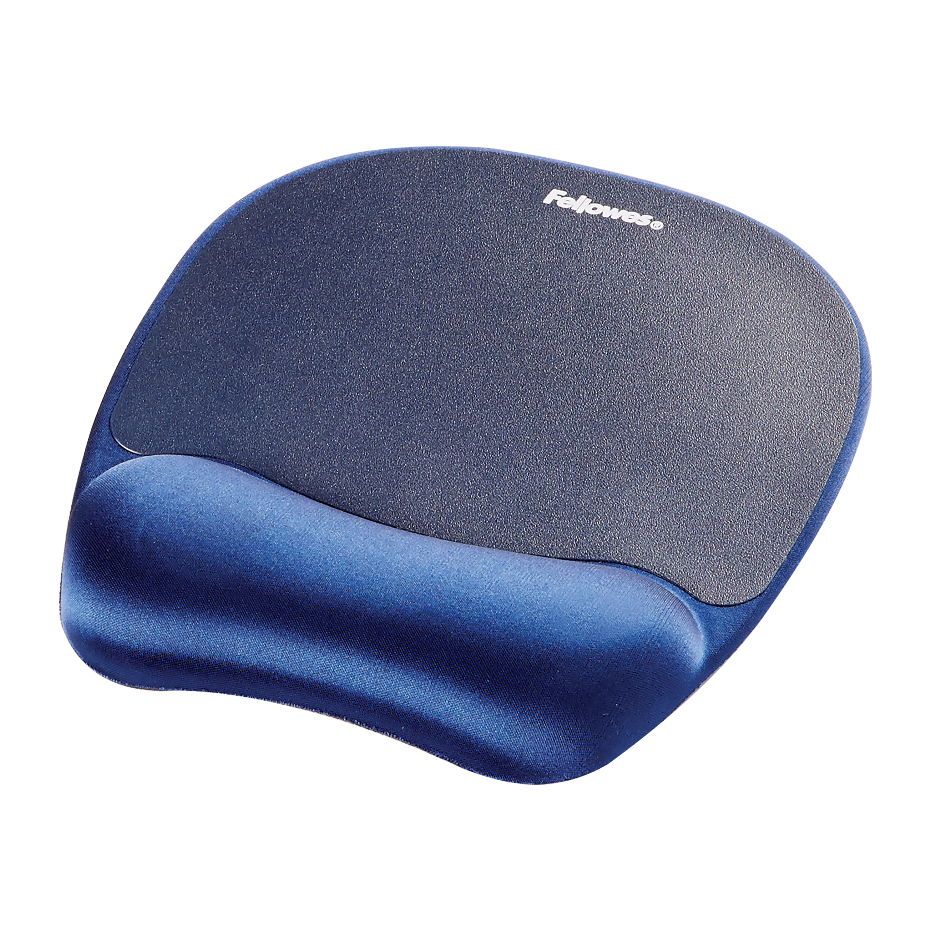 Image of Fellowes Memory Foam Mouse Pad/Wrist Rest Sapphire