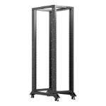Lanberg OR01-6042-B rack 42U Vrijstaande rek Zwart