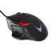 Varr Gaming USB Wired Mouse, Black (with 4 LED backlights), Adjustable DPI (1200, 1600, 2000 or 3200dpi), 8 Button with Scroll Wheel, Popular USB-A connection, Optical, Blister