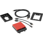 HP SmartCard SIPRNet Solution for US Government smart card reader Black, Red