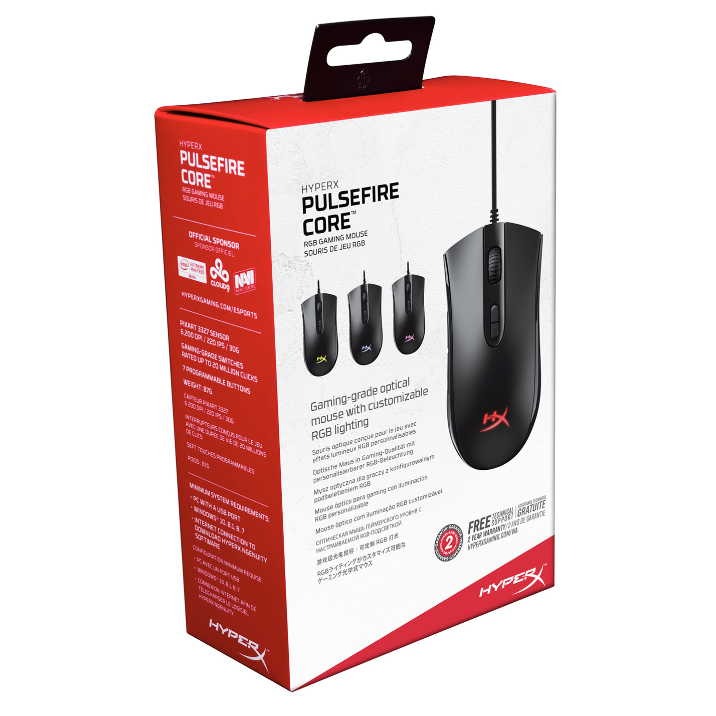 hyperx plus fire core