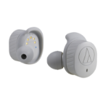 Audio-Technica ATH-SPORT7TW Headset Wireless In-ear Sports Micro-USB Bluetooth Grey