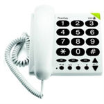 Doro BIG BUTTON TELEPHONE WHITE 311C