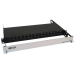 Tripp Lite N48LSS-32X32 Spine-Leaf MPO Panel with Key-Up to Key-Down MTP/MPO Adapter - 12F MTP/MPO-APC M/M, 8F OS2 Singlemode, 32 x 32 Ports, 1U