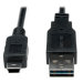 Tripp Lite UR030-003 USB cable 35.8" (0.91 m) USB 2.0 USB A Mini-USB B Black