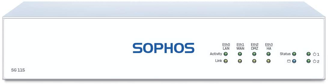 SG1BT3HEK SOPHOS SG 115 rev.3 Security Appliance - EU/UK/US power cord