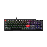 MSI Vigor GK41 Dusk LR US keyboard Gaming USB QWERTY English Black