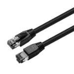 Microconnect MC-SFTP8015S networking cable Black 1.5 m Cat8.1 S/FTP (S-STP)