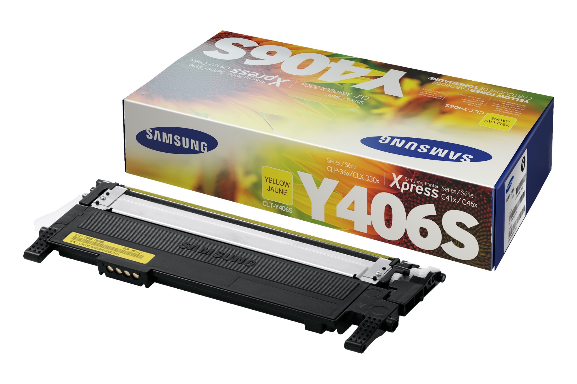Samsung CLT-Y406S/ELS/Y406 Toner yellow, 1K pages ISO/IEC 19798 for Samsung CLP-360