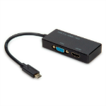 VALUE 12.99.3215 USB graphics adapter 3840 x 2160 pixels Black