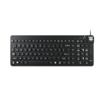 Man & Machine Really O’Cool clavier Médical USB QWERTY US International Noir