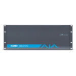 AJA KUMO 6464-12G-1 | 64x64 12G-SDI Compact Router (4RU)