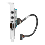 HP 800/600/400 G3 Serial/ PS/2 Adapter interface cards/adapter Internal PS2, Serial